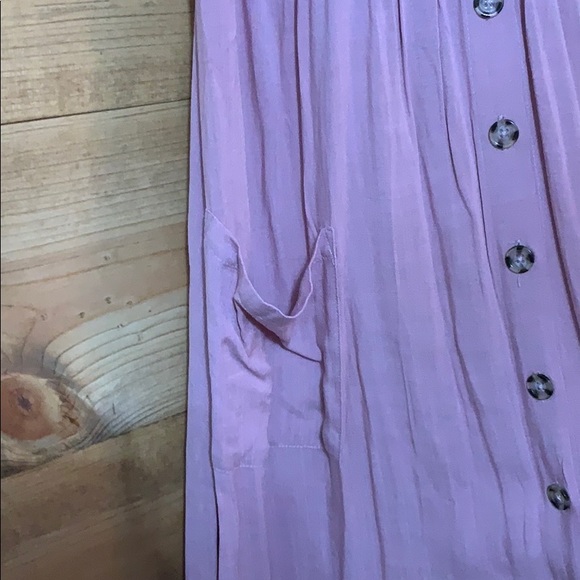 Super cute pink bohemian style sun dress EUC - Picture 3 of 5